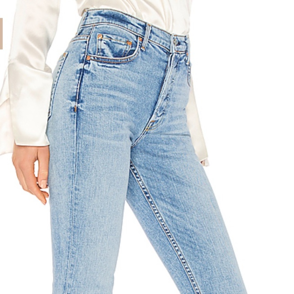 GRLFRND Denim Jean Karolina Women Button Distress - Picture 3 of 7